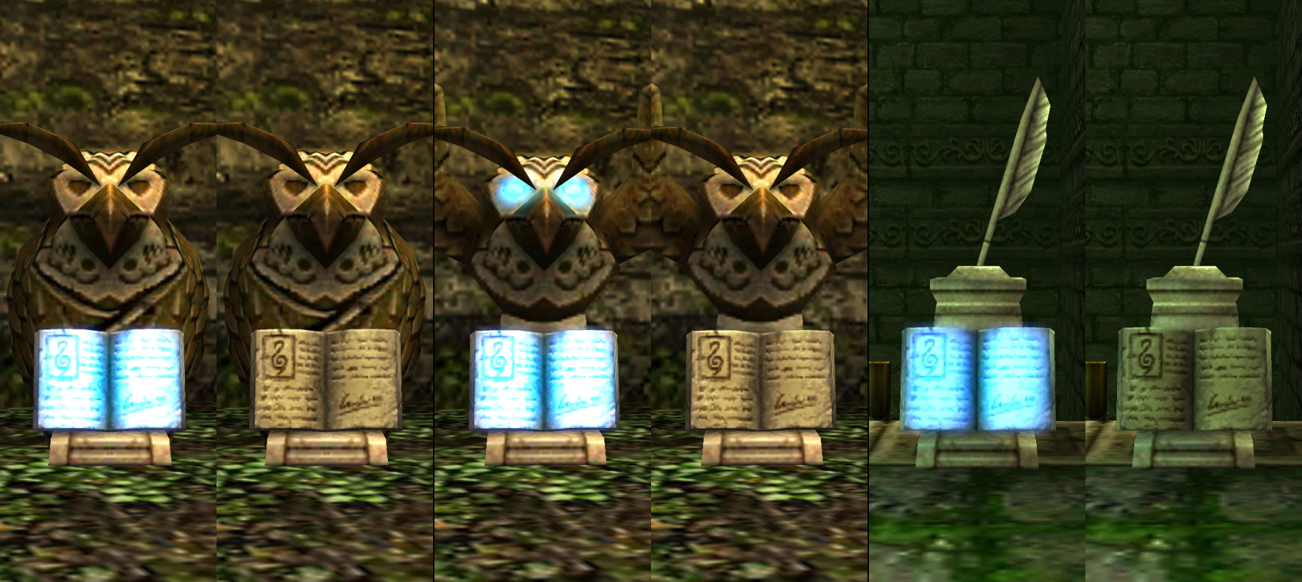 Less Glowy Owl Statues [The Legend of Zelda Majora's Mask 3D] [Mods]