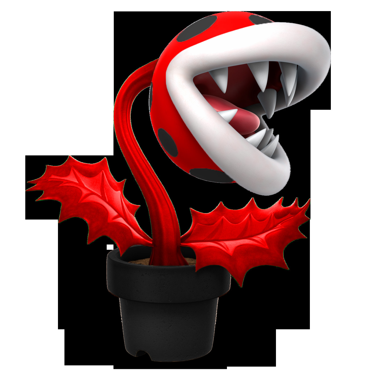 Red And Black Piranha Plant (with effects) Mod for Super Smash Bros.  Ultimate | SSBU Mods