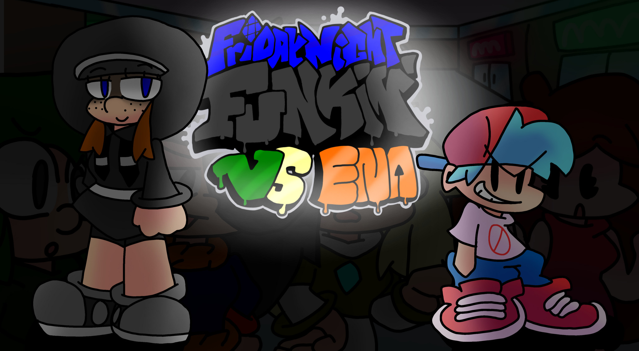 Friday night funkin Vs Ena