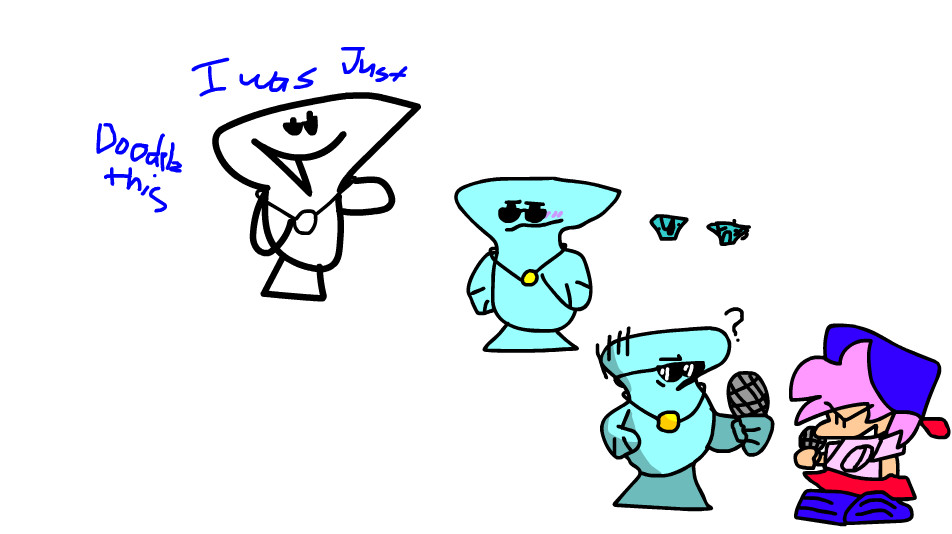 My Traced FNF bf