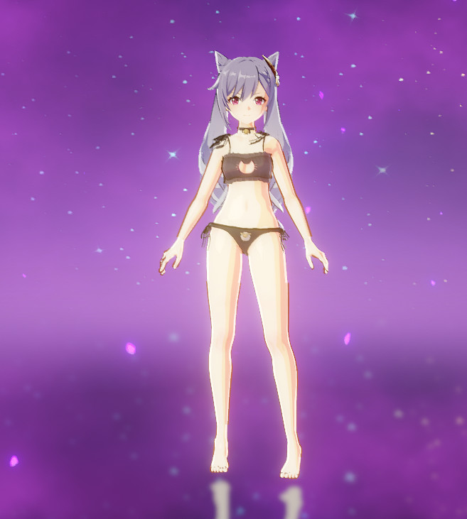Keqing Bikini