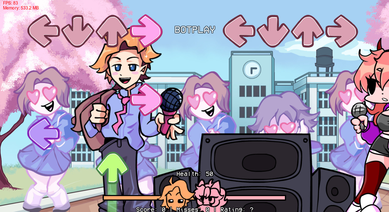 friday Night Funkin doki takeover with johanna