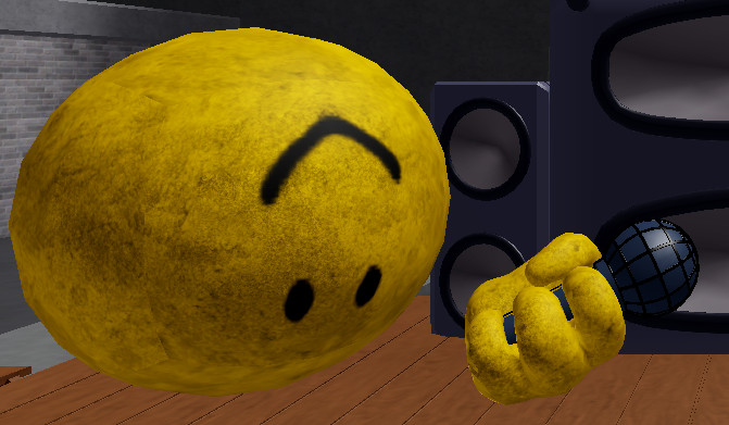 Big head meme face as default face [Roblox] [Mods]