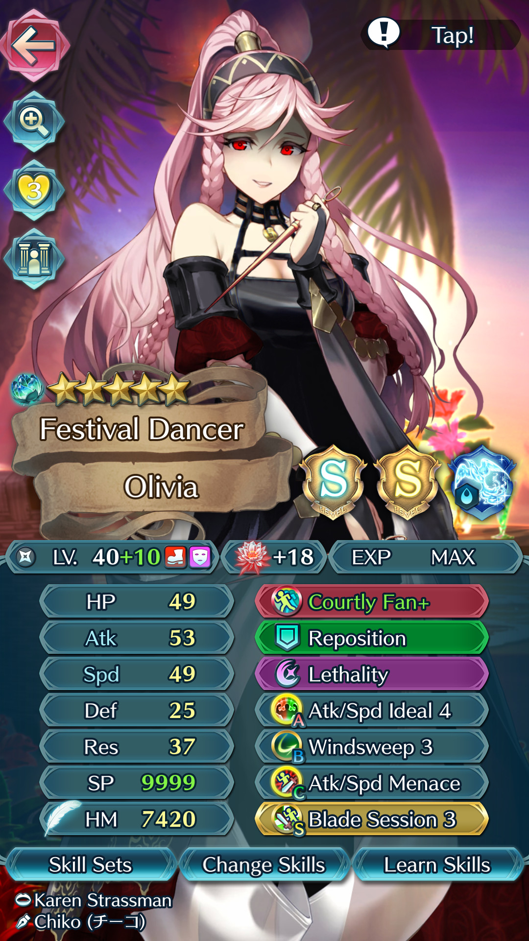 Olivia: Thorn Princess [Fire Emblem Heroes] [Mods]