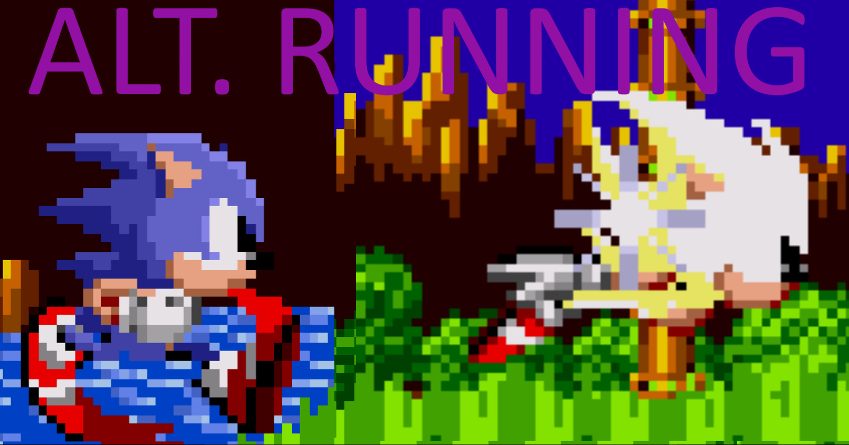 Sonic the Hedgehog Forever: R3PAINTED [Sonic the Hedgehog Forever] [Mods]