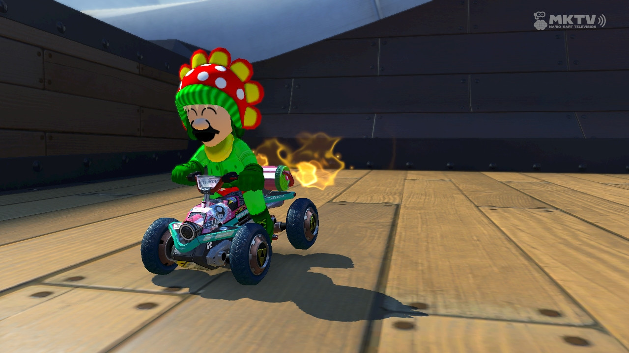 Petey Piranha mii costume from Mario kart tour [Mario Kart 8] [Mods]