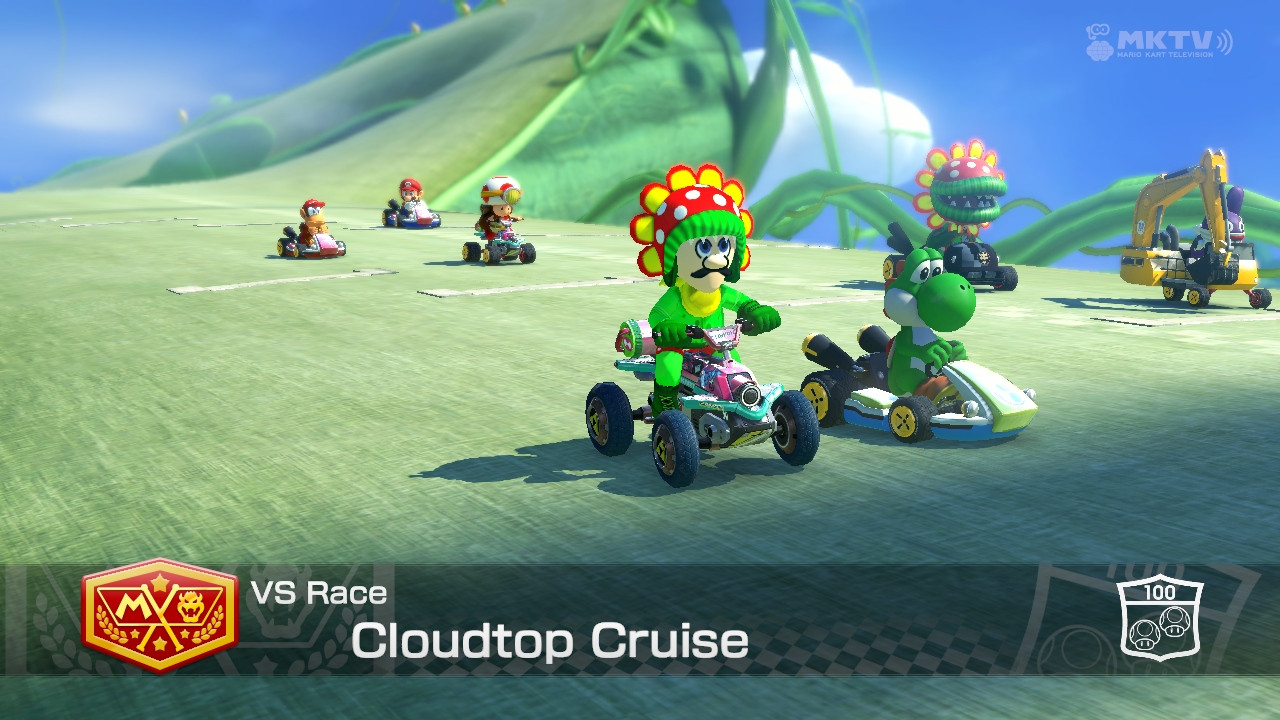 Petey Piranha mii costume from Mario kart tour [Mario Kart 8] [Mods]