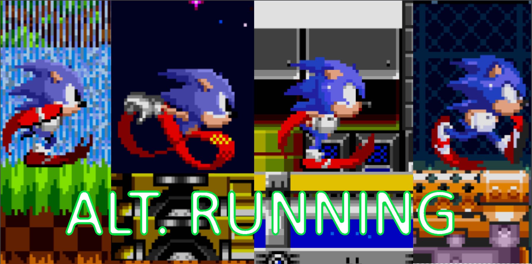 Alt. Running Animation For All Games [Sonic Origins] [Mods]