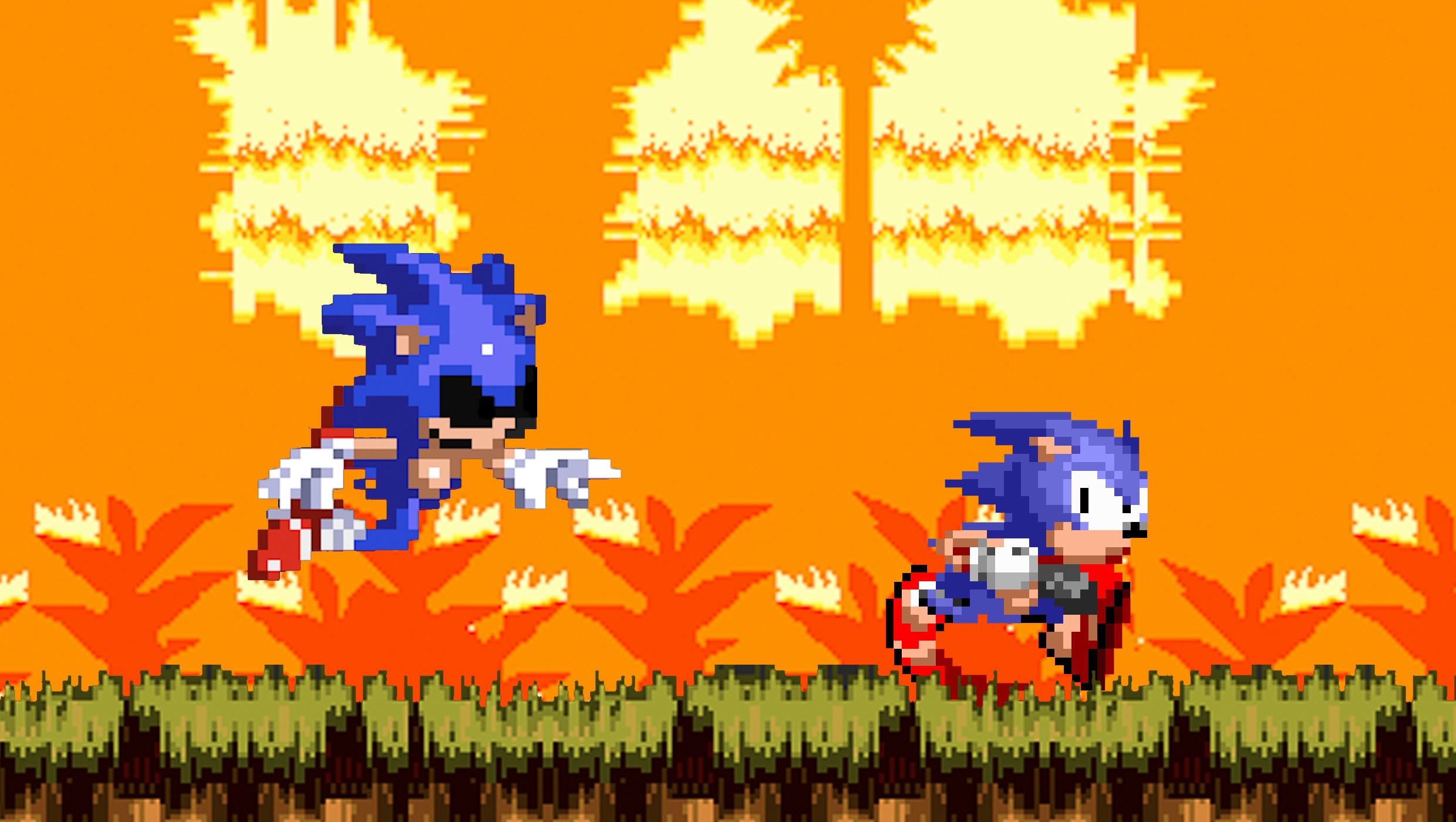 Sonic.EXE Sadness Game - Online Game 