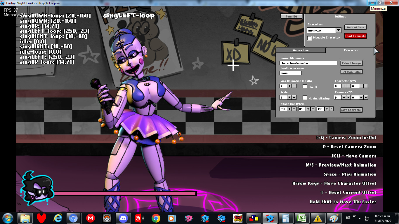 Ballora over Mom