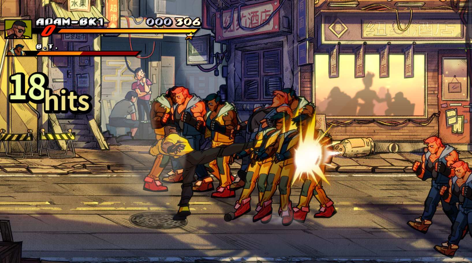 SOR4 Adam Over SoR1 Adam [Streets Of Rage 4] [Mods]