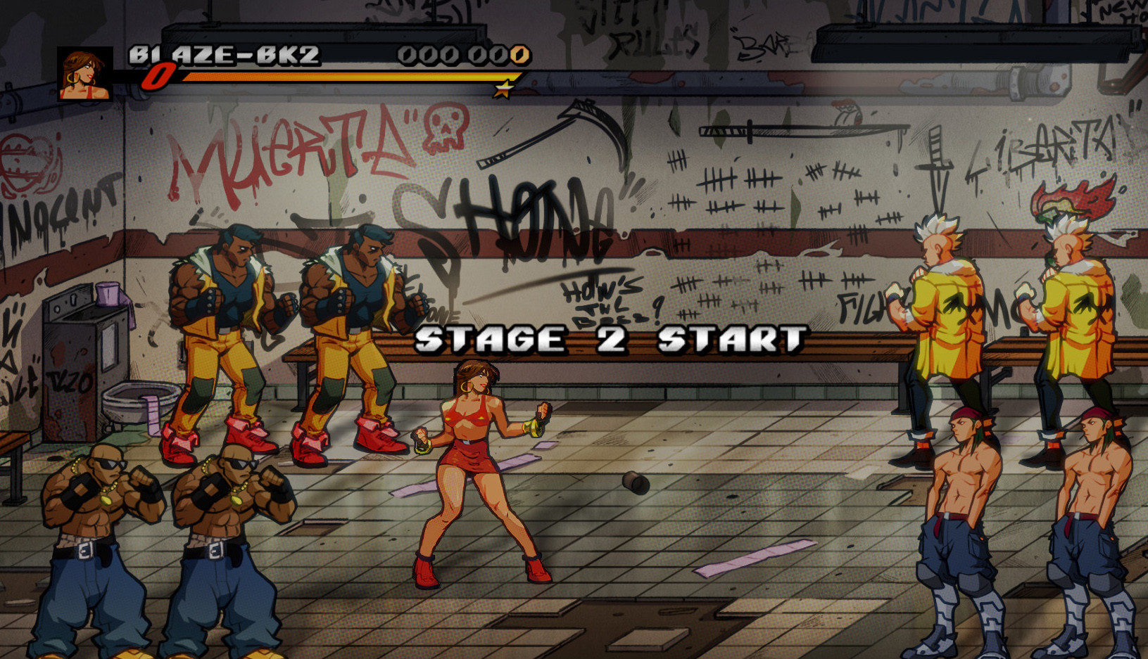 SOR4 Blaze Over SoR2 Blaze [Streets Of Rage 4] [Mods]