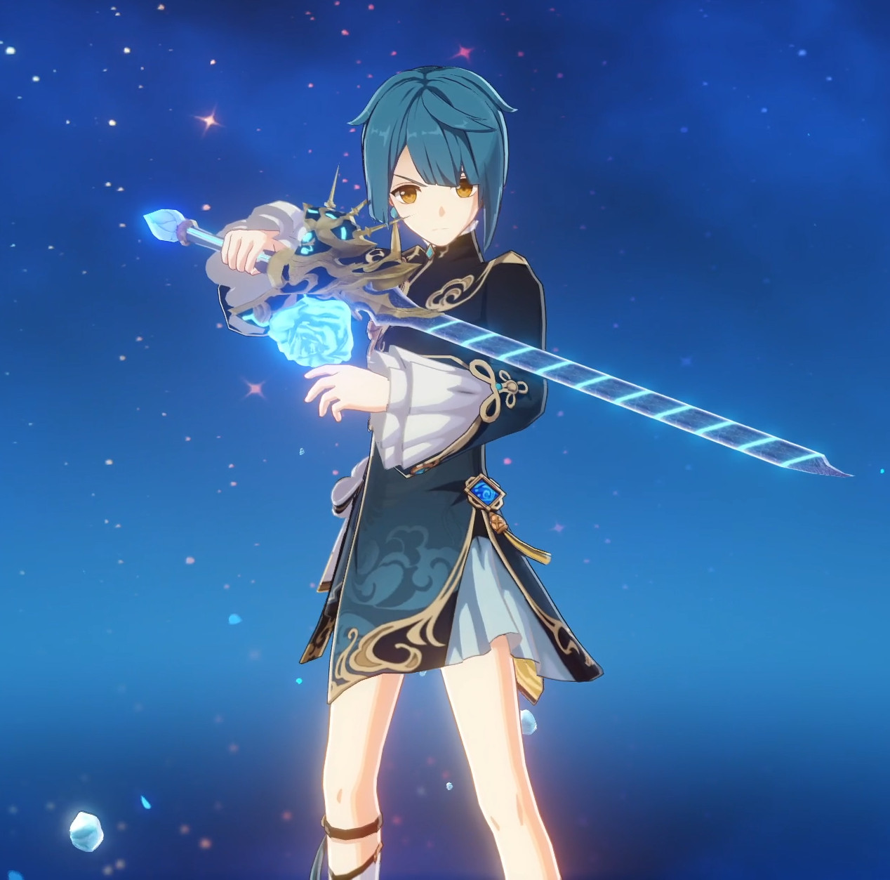 XC2 Morag's Whipsword over Aquila Favonia [Genshin Impact] [Mods]