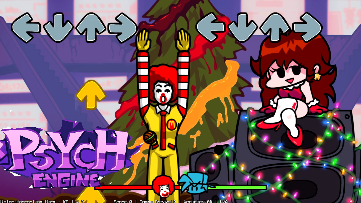 fnf ronald mcdonald psych engine port