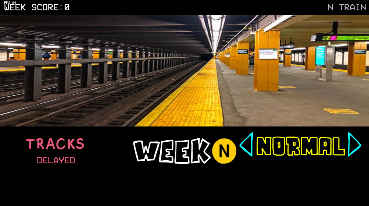 FNF VS N TRAIN