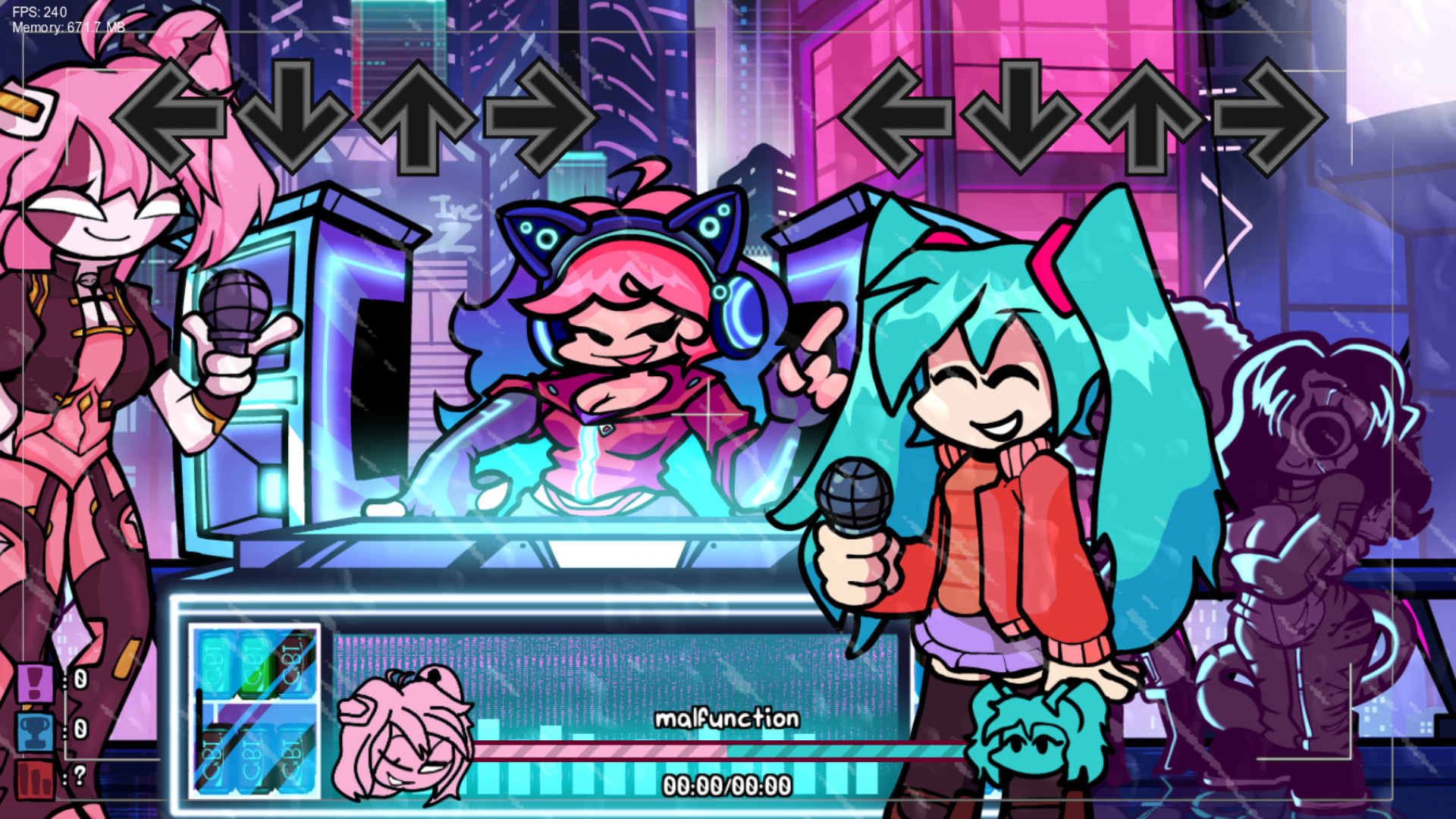 MFM vs Miku, Monika and 67 songs
