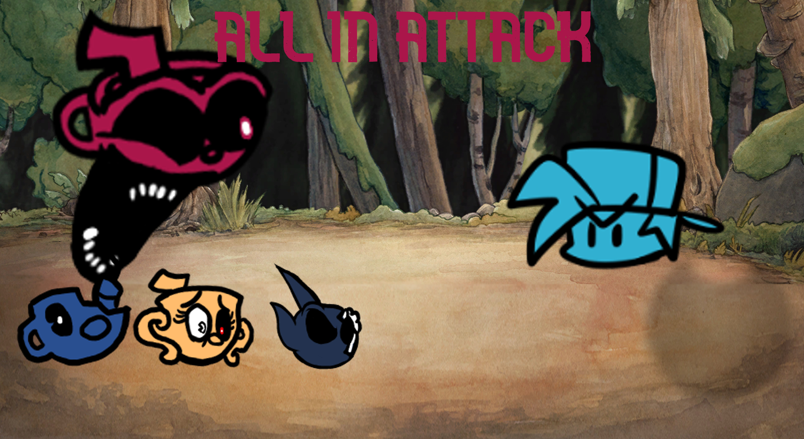 ALL IN ATTACK (FWF Cuphead Cover)