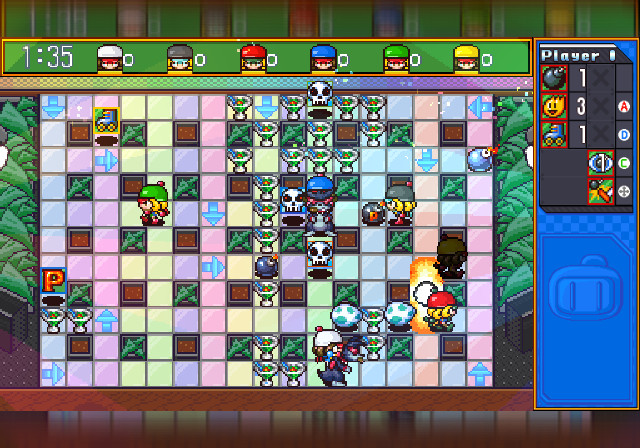 SB5 Style Super Bomberman 4 Cast Mod [Power Bomberman] [Mods]