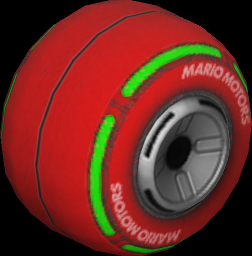 Red slick Tires from MKT [Mario Kart 8] [Mods]