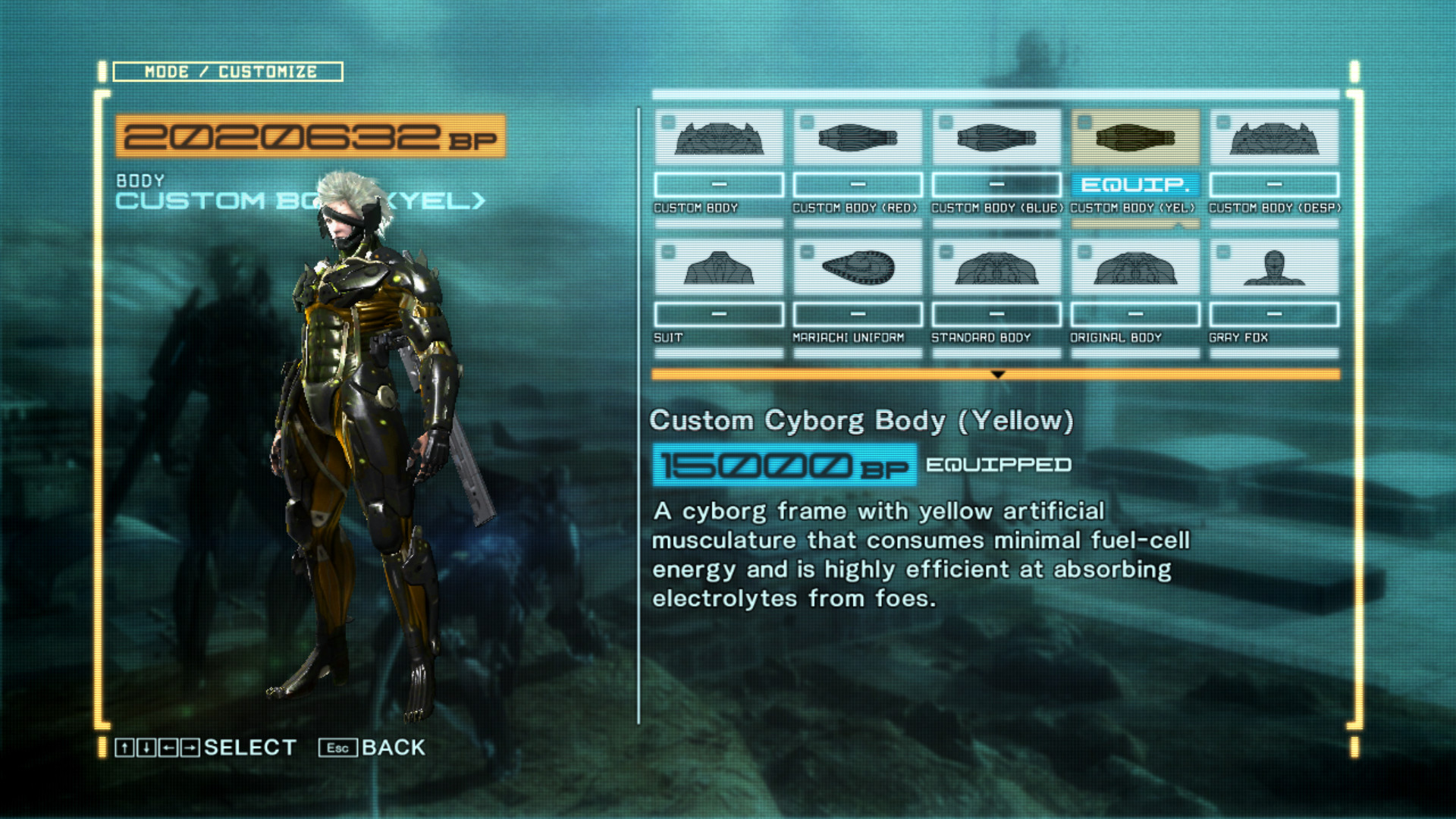 Metal Gear Rising Revengeance Screenshots and Character Info