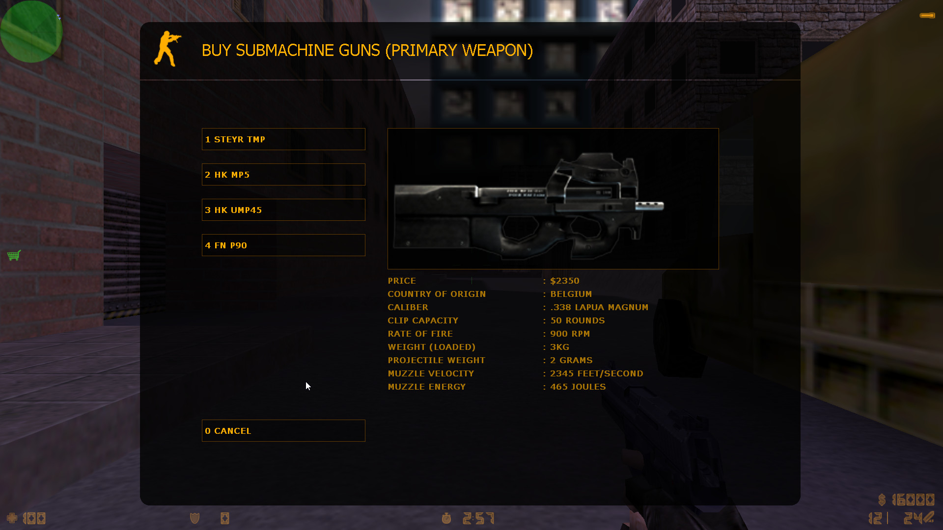 Real Weapon Names [Counter-Strike 1.6] [Mods]