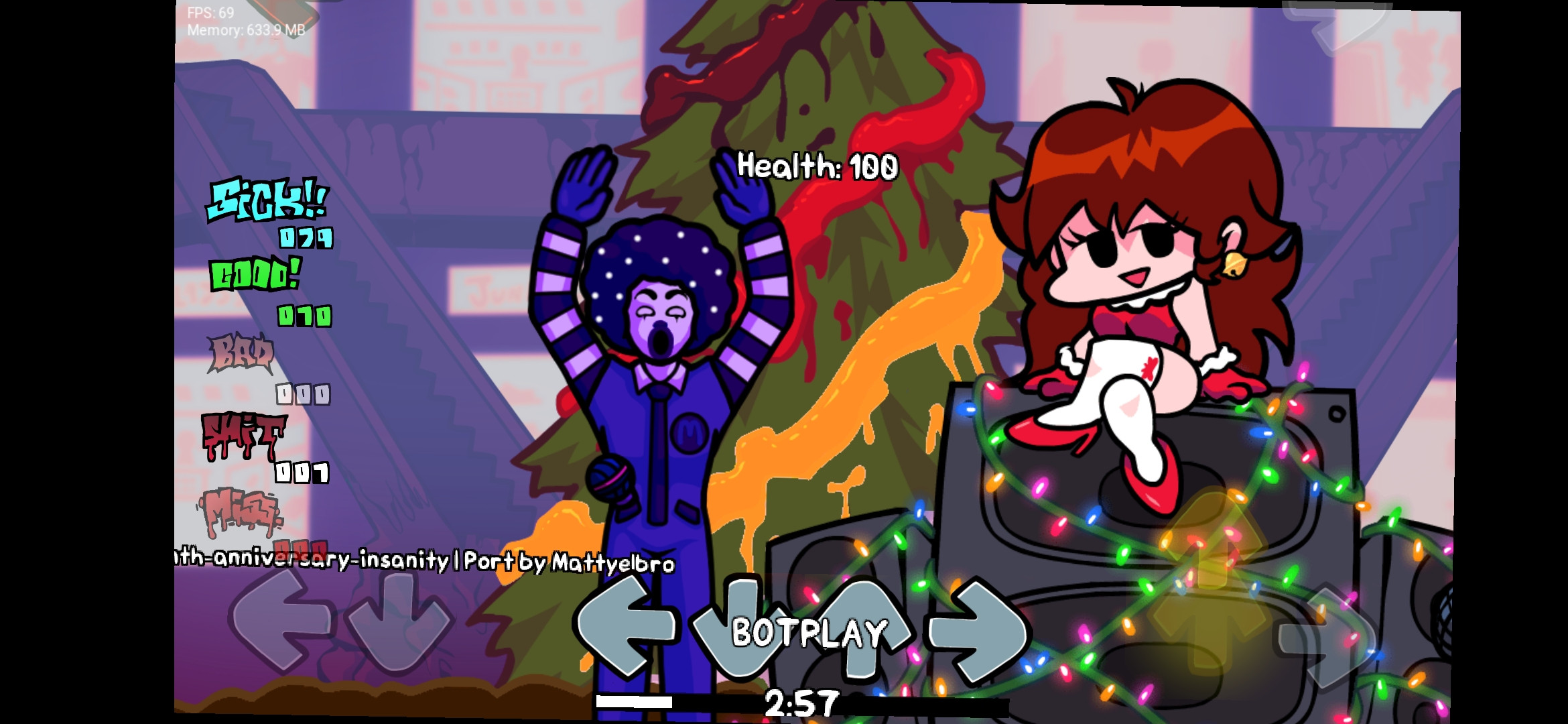 Vs Ronald McDonald(old week) Psych Engine port