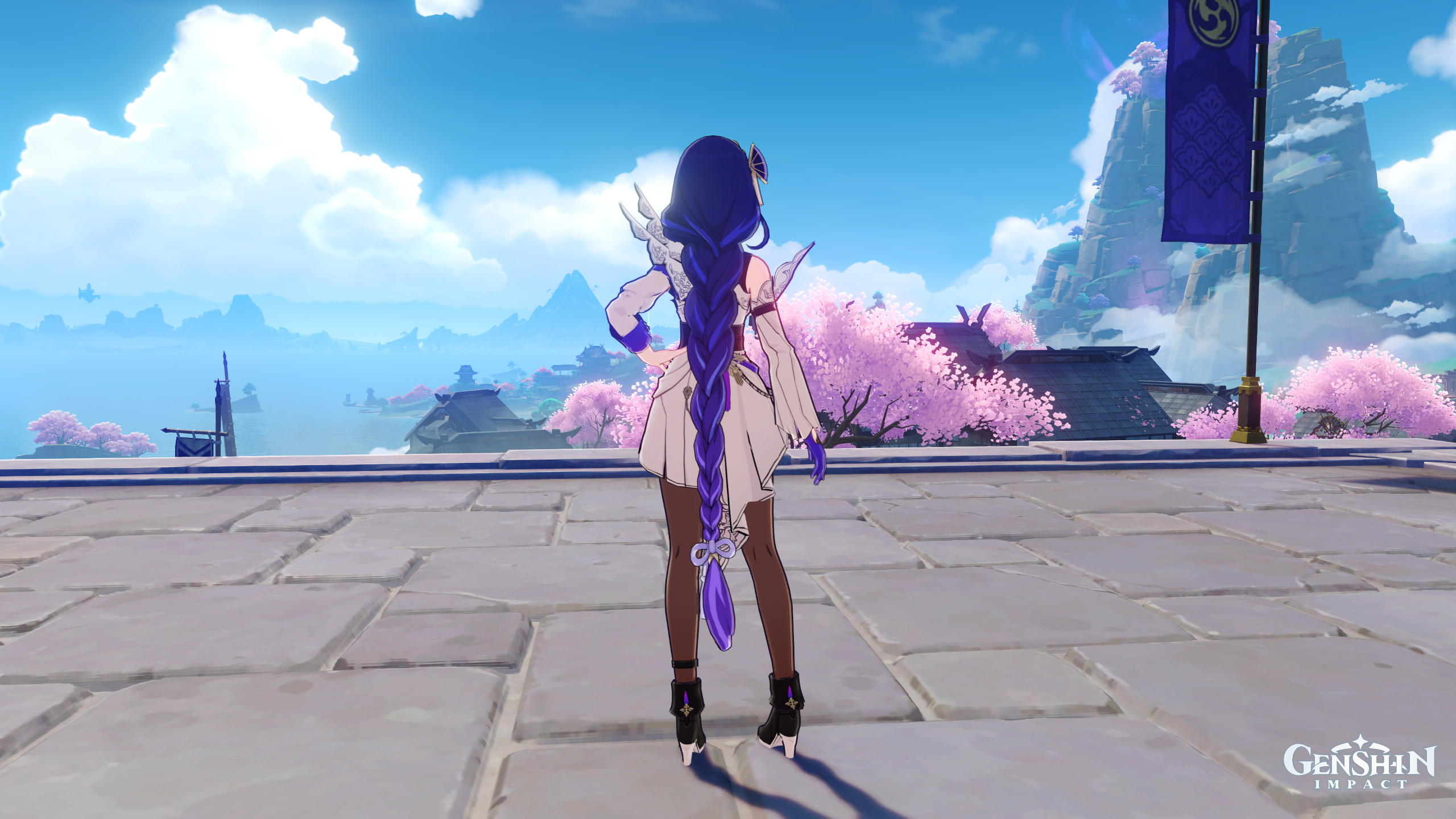 Apho Raiden Mei Mei Outfit On Ei [genshin Impact] [mods]