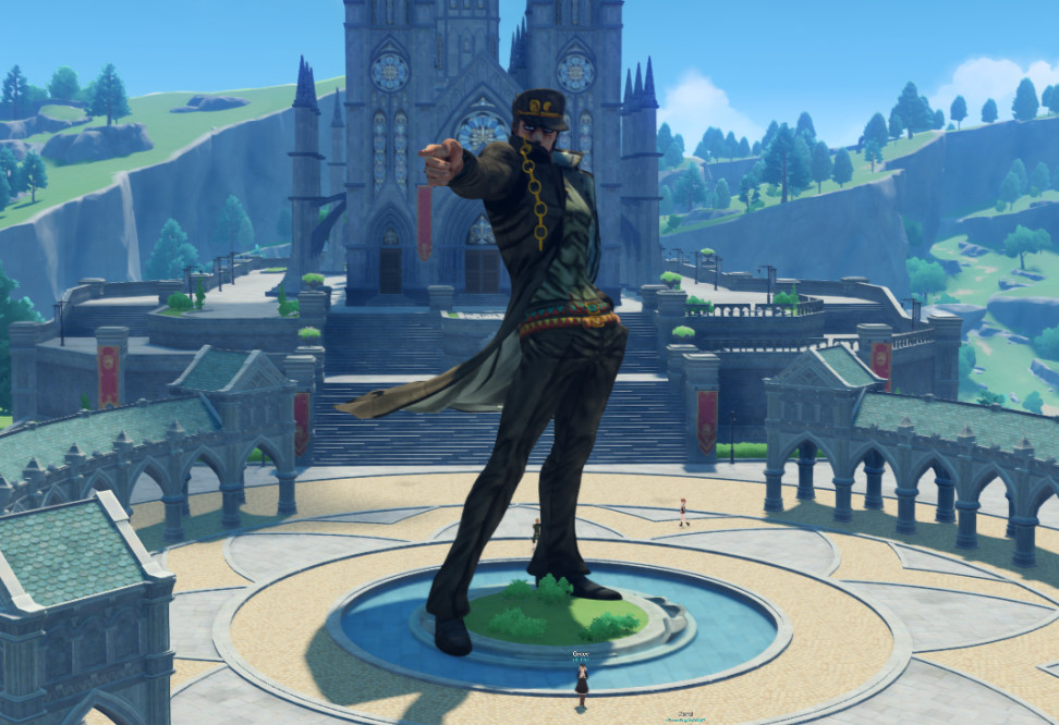 Statue of Jotaro