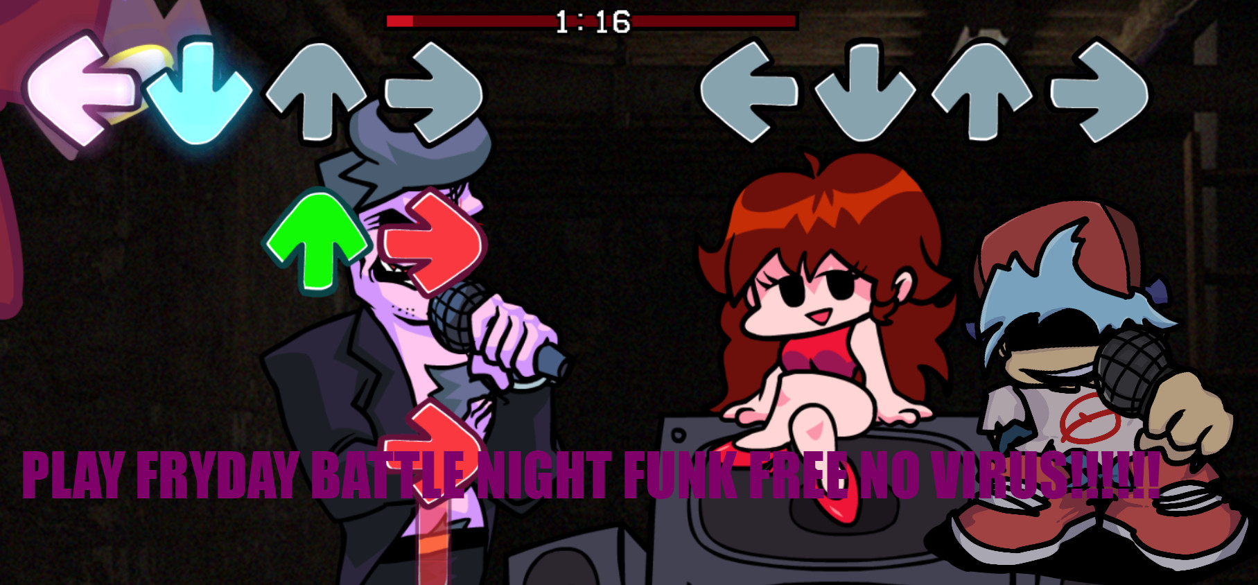 FRYDAY BATTLE NIGHT FUNK FREE!(Vs Trojan BF)