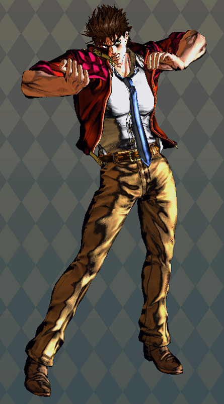 JoJo's Bizarre Adventure Part 2 Joseph Joestar Pose  