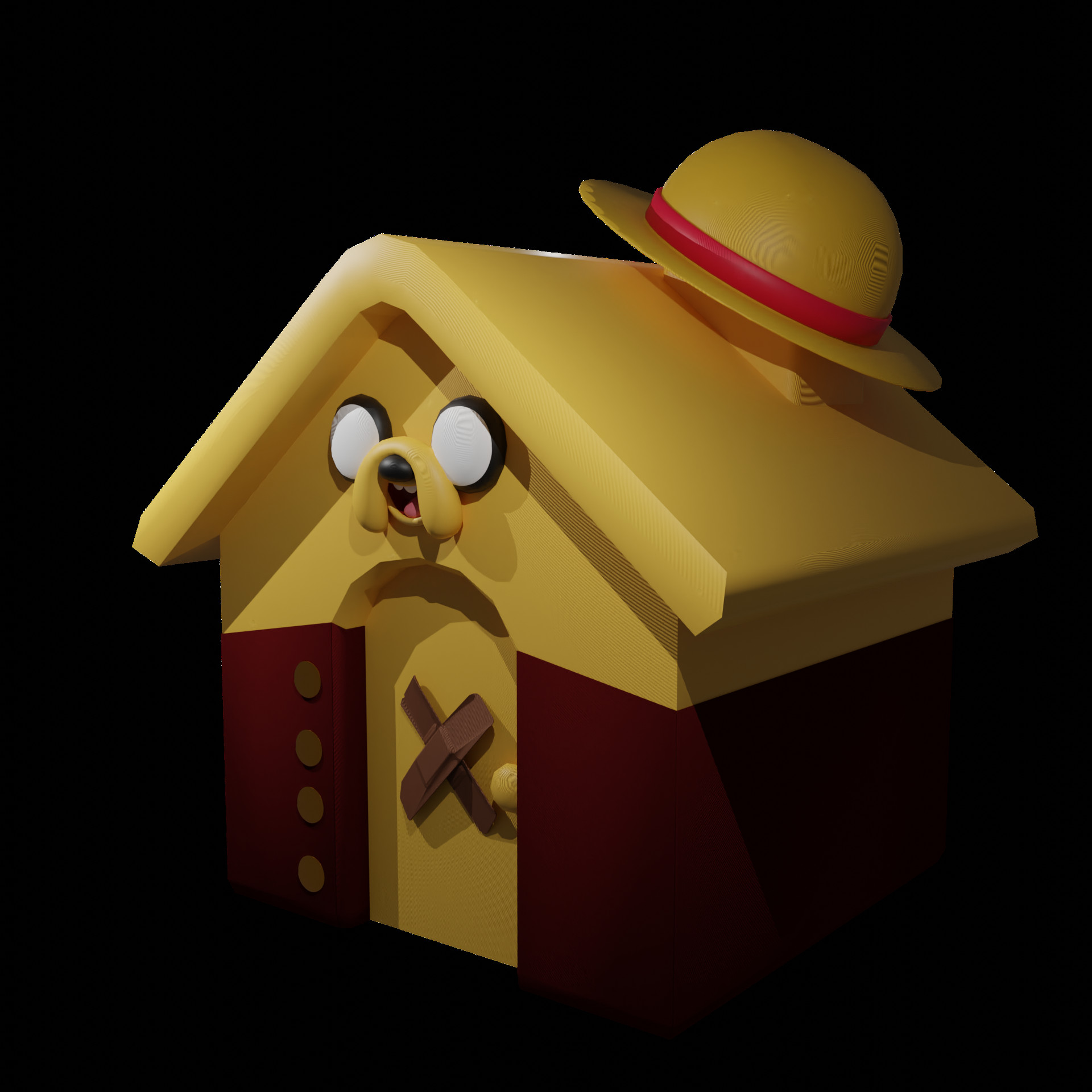 Straw Hat Jake V2 [Replaces Base Jake Meshes] Mod for MultiVersus | MVS ...
