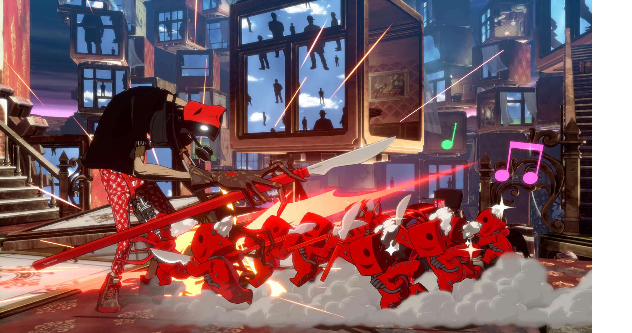 Ed Edd n Eddy Trumpet sound for Faust [GUILTY GEAR STRIVE] [Mods]