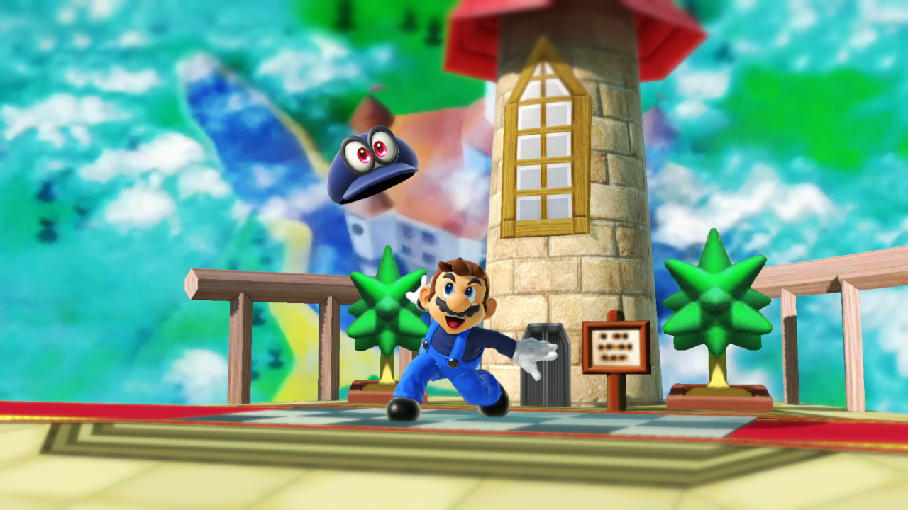 Royal Blue Mario [Super Smash Bros. Ultimate] [Mods]