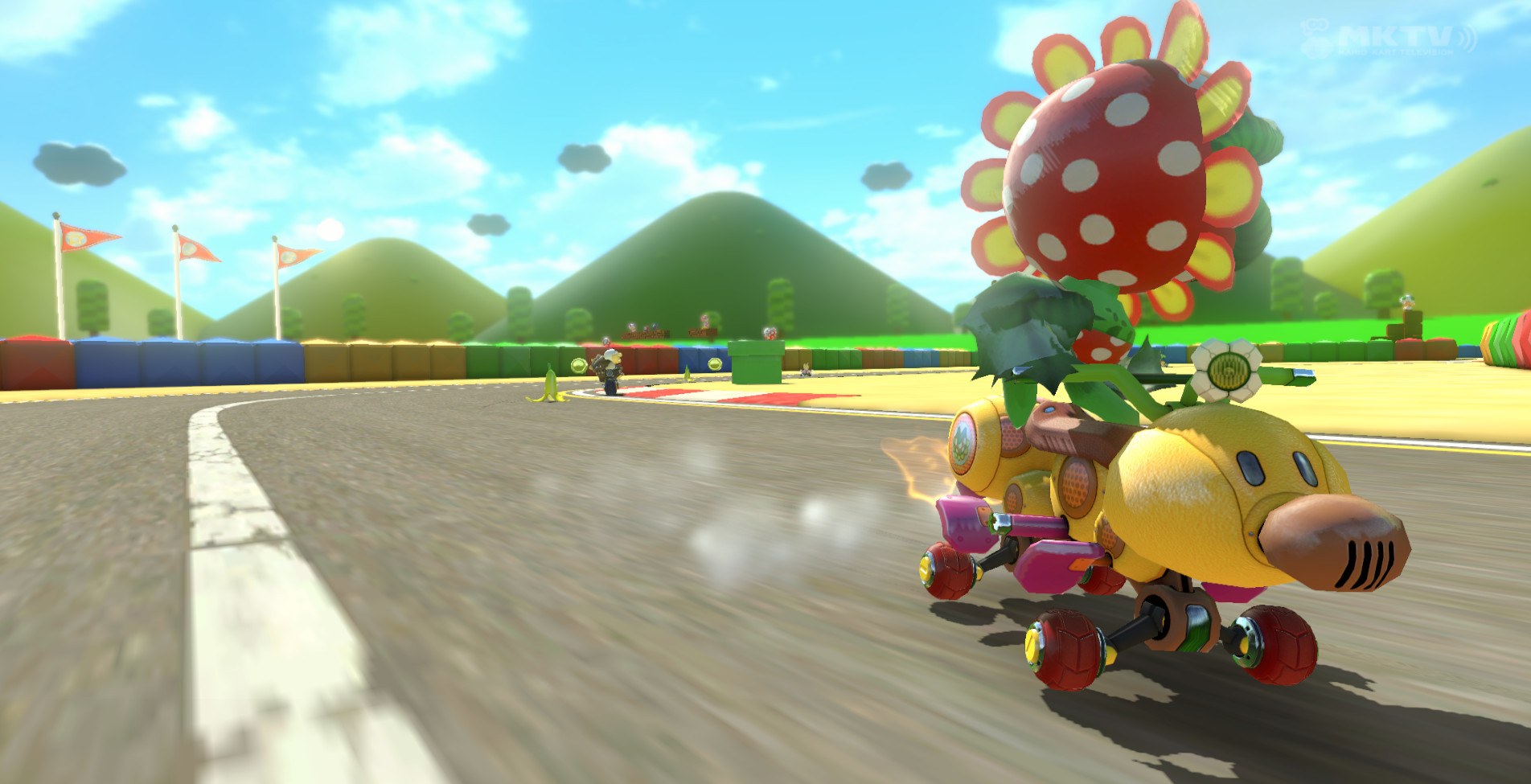 MK8DX SNES Mario Circuit 3 [Mario Kart 8] [Mods]