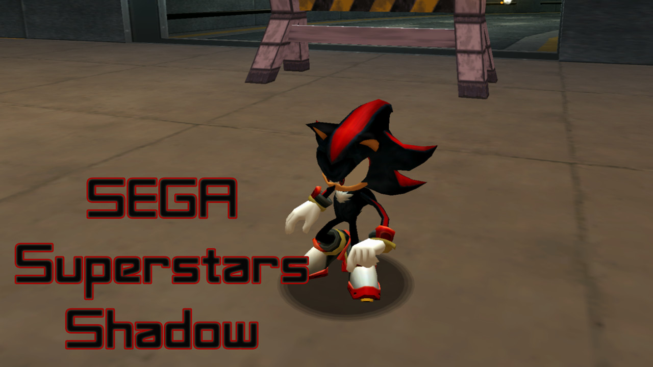 SEGA Superstars Shadow [Shadow The Hedgehog] [Mods]