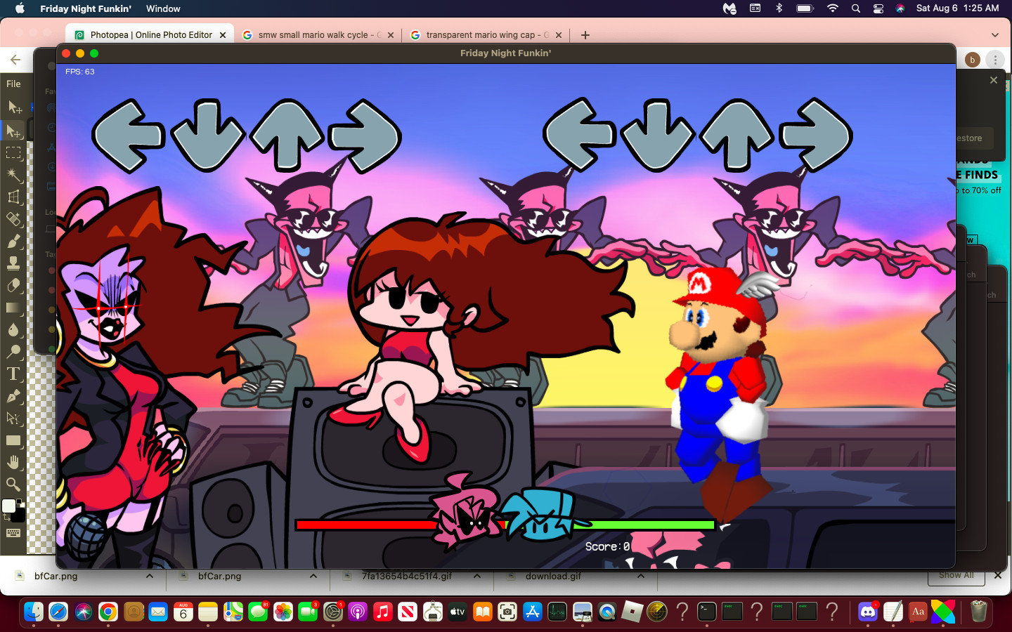 Mario has now been ported to fnf.