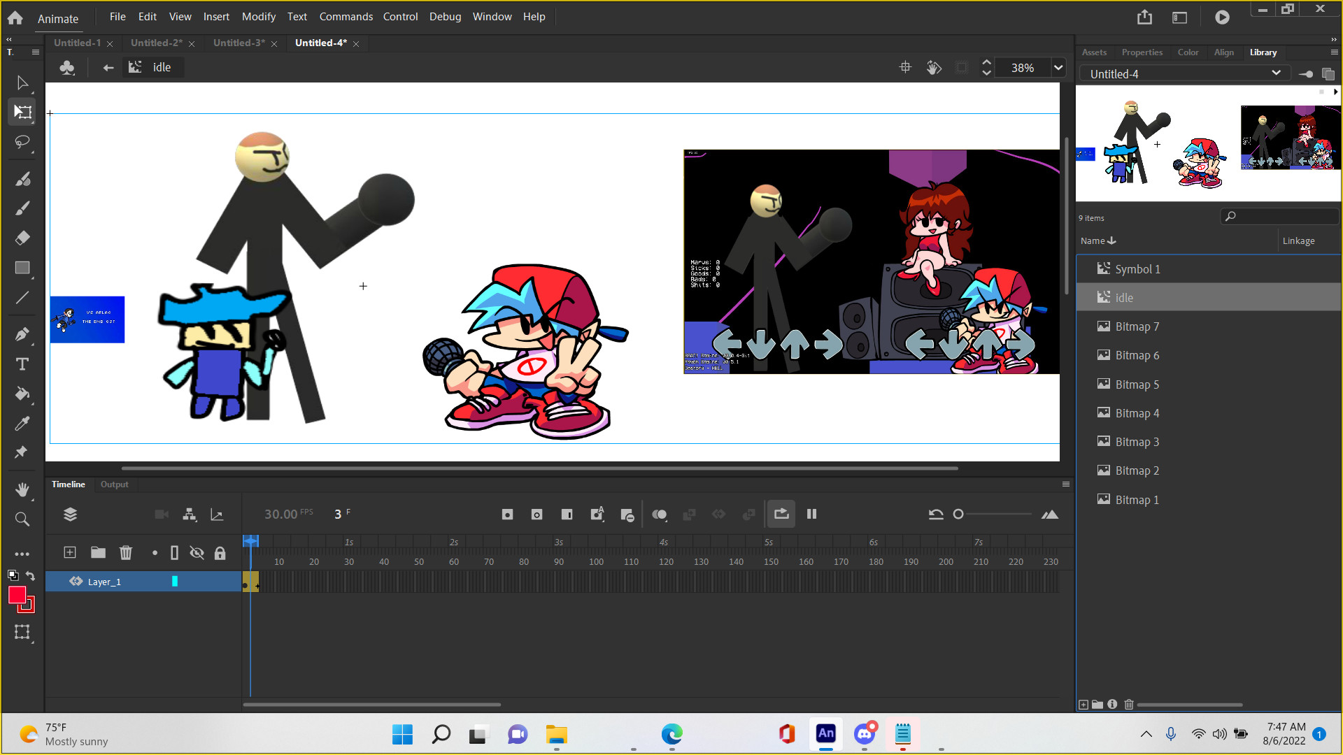 vs mike cancelled build ( [Friday Night Funkin'] [Mods]
