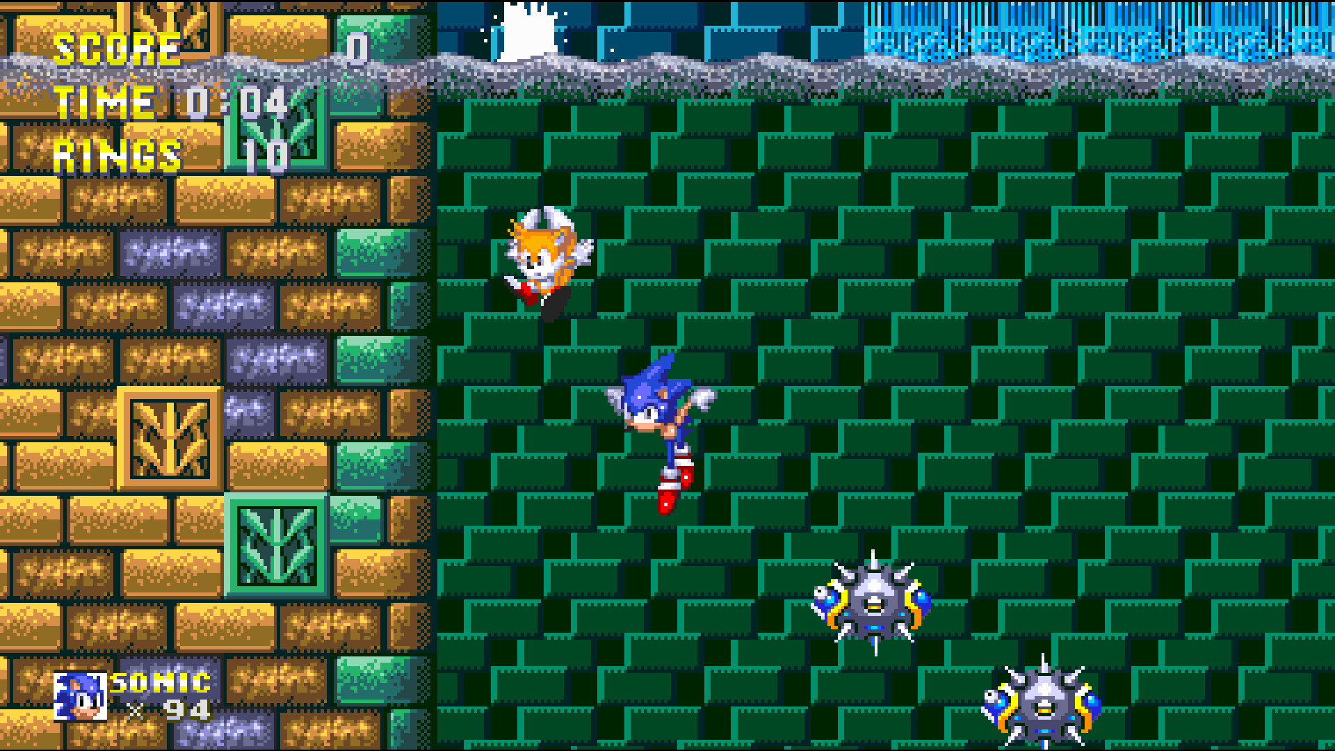 Sonic 3 A.I.R (Generations 3D Sprites) & Knuckles