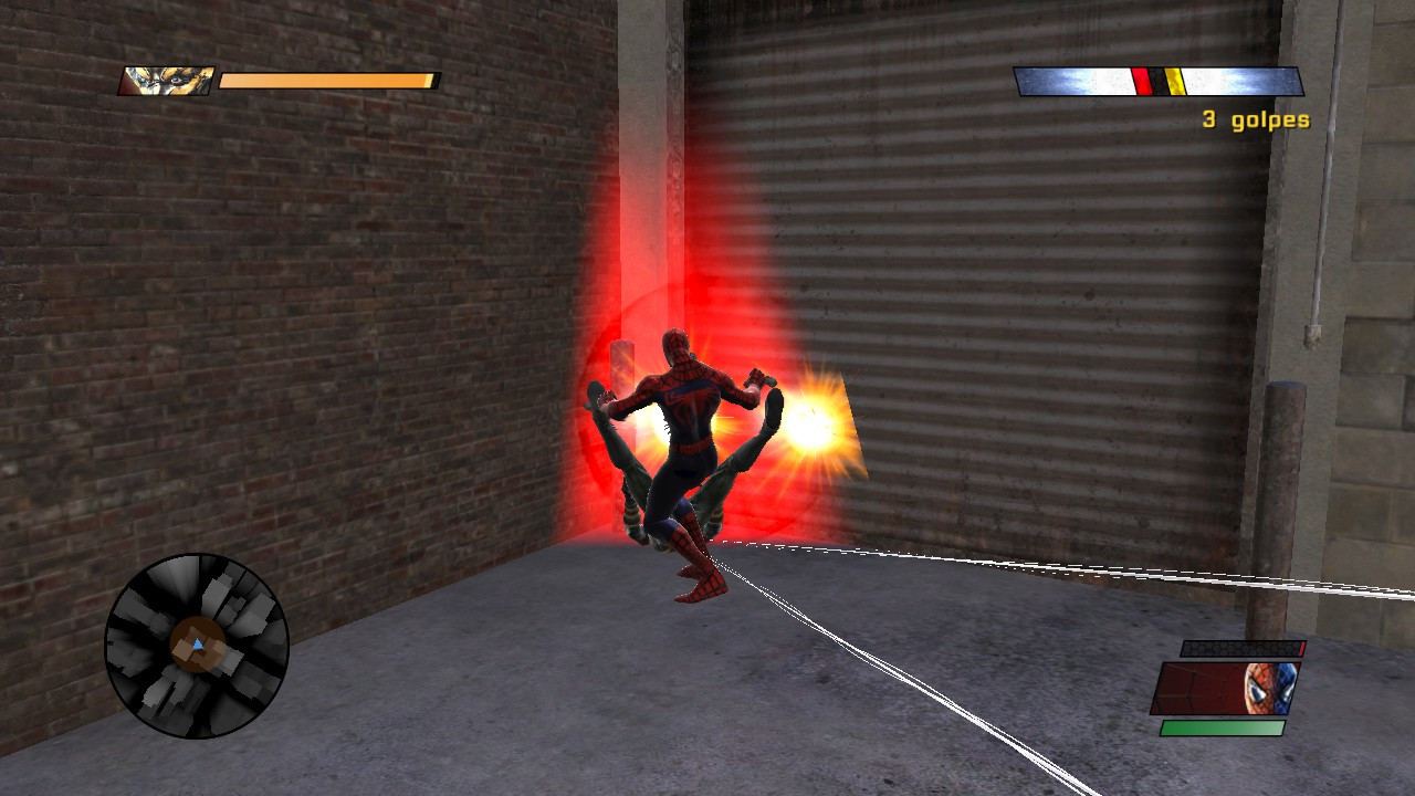 Spider-Man: Web of Shadows  (PS2) Gameplay 