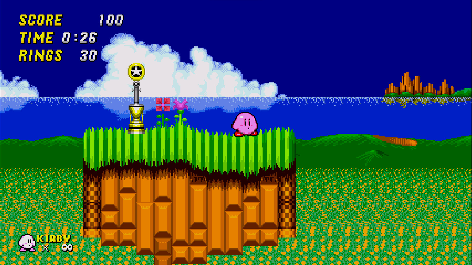 Kirby no sonic 2 