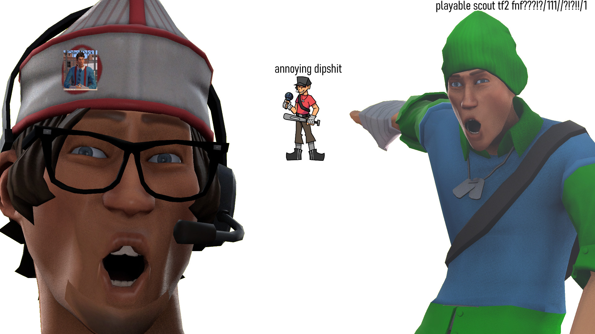 Playable Scout from Tf2