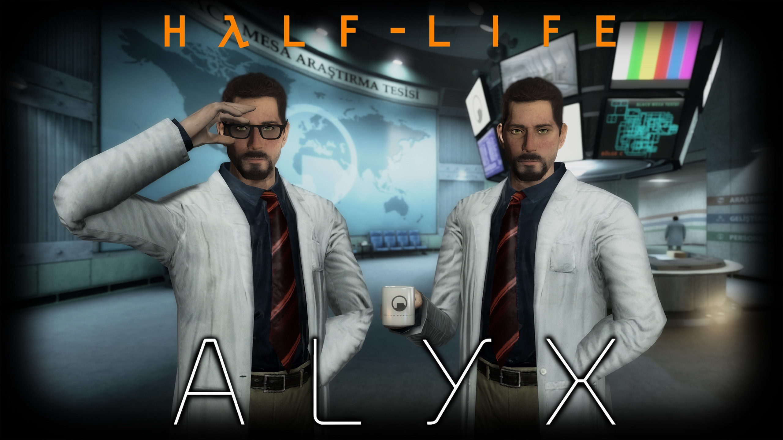 Half-Life: Alyx - Scientist Gordon Freeman [HQ] [Half-Life: Blue Shift]  [Mods]