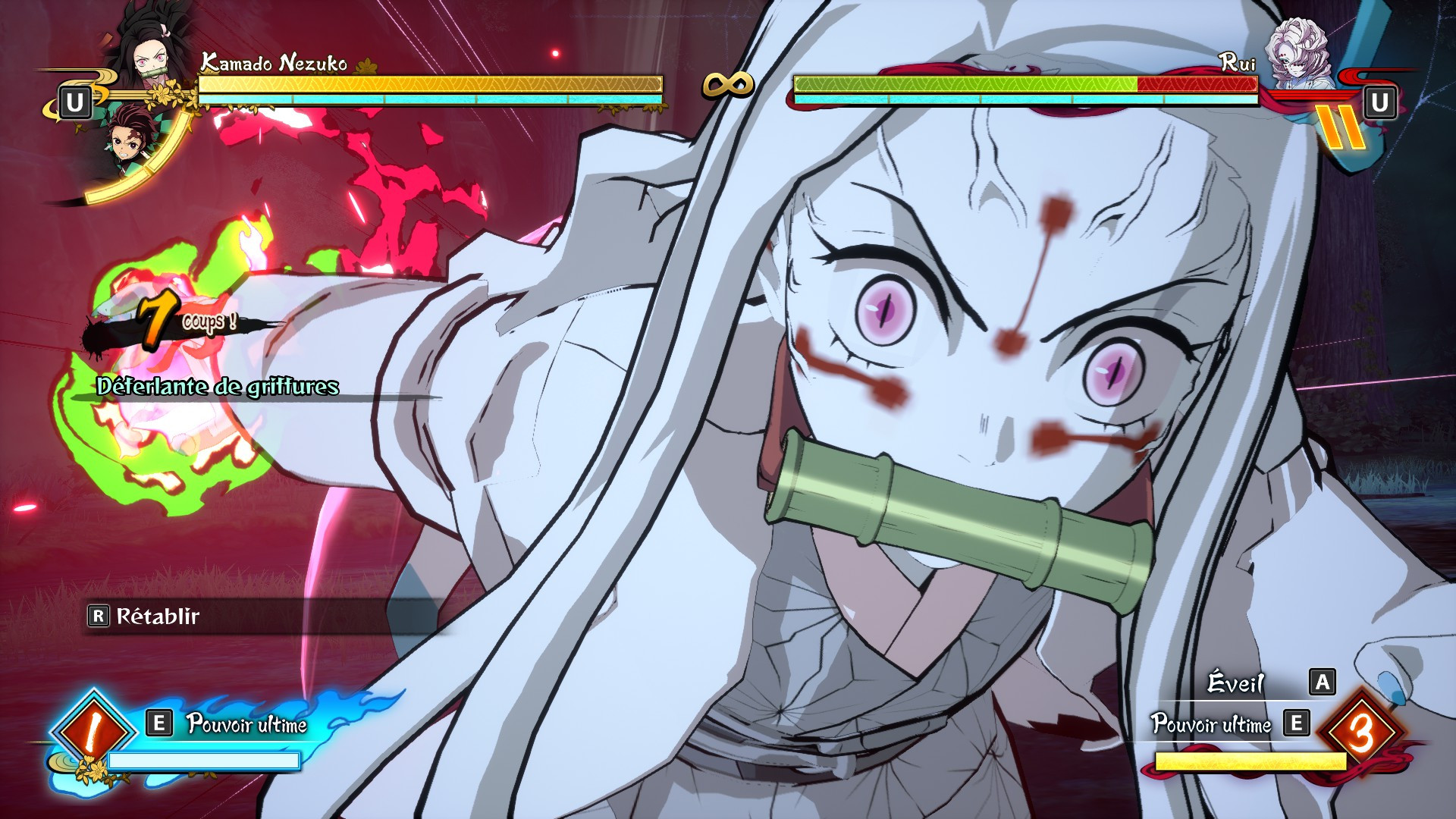 Nezuko Becomes The Sister Of Rui Demon Slayer The Hinokami 