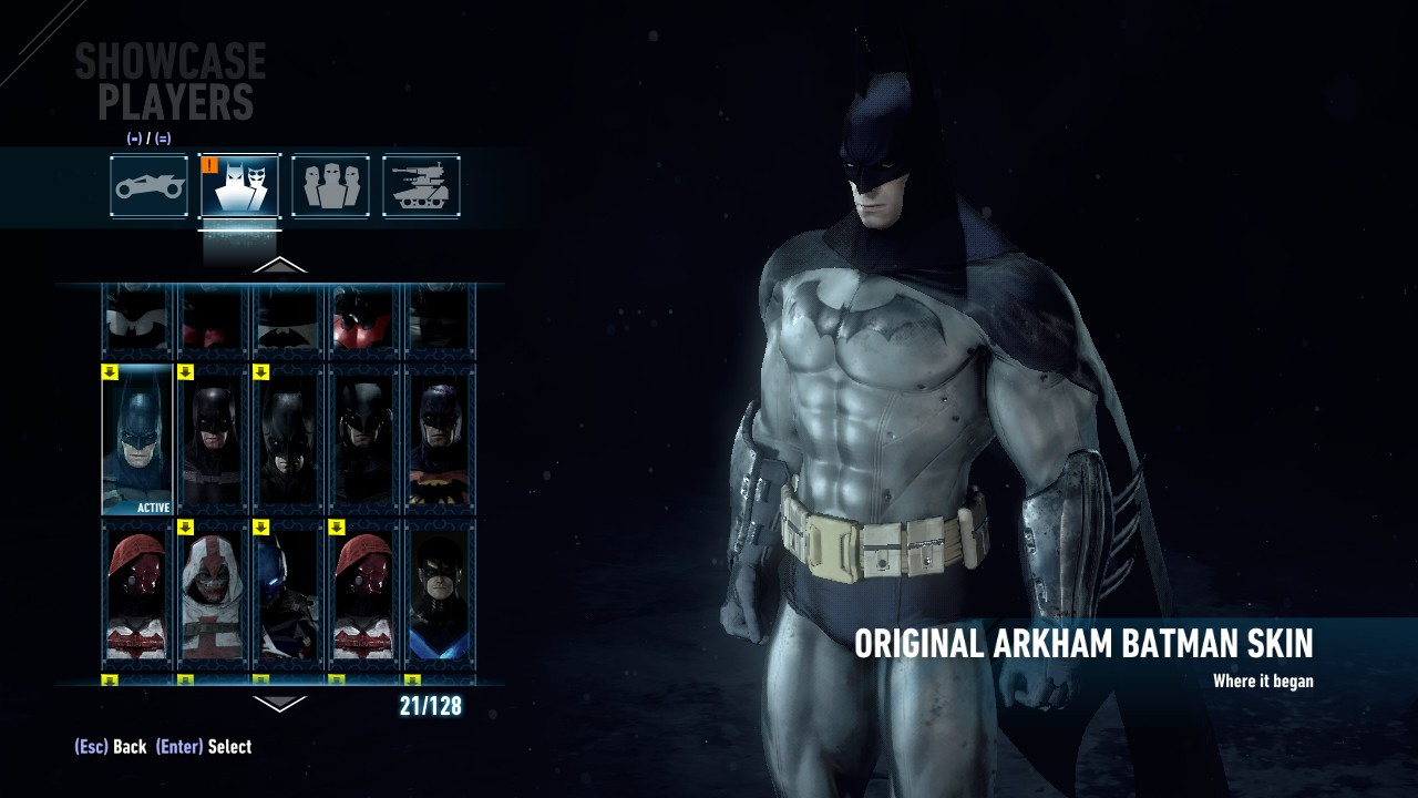 Proper Arkham Asylum Batsuit [Batman: Arkham Knight] [Mods]