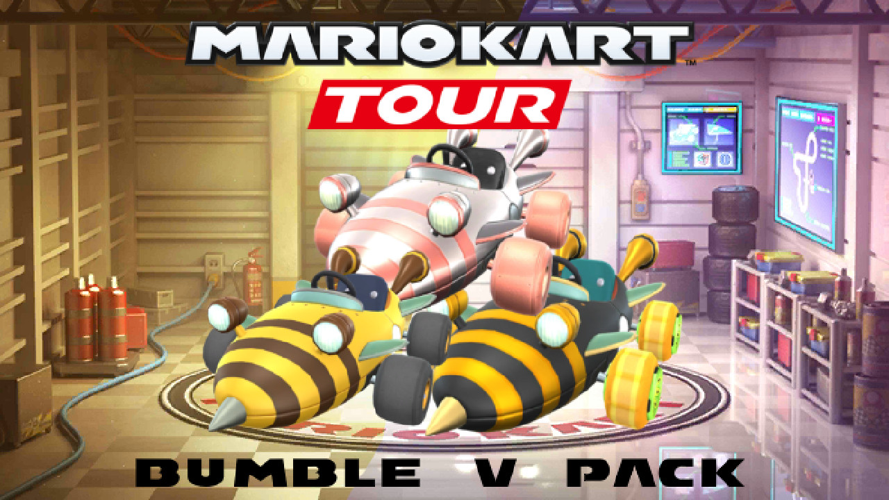 Mkt Bumble V Pack Mario Kart 8 Deluxe Mods 6775