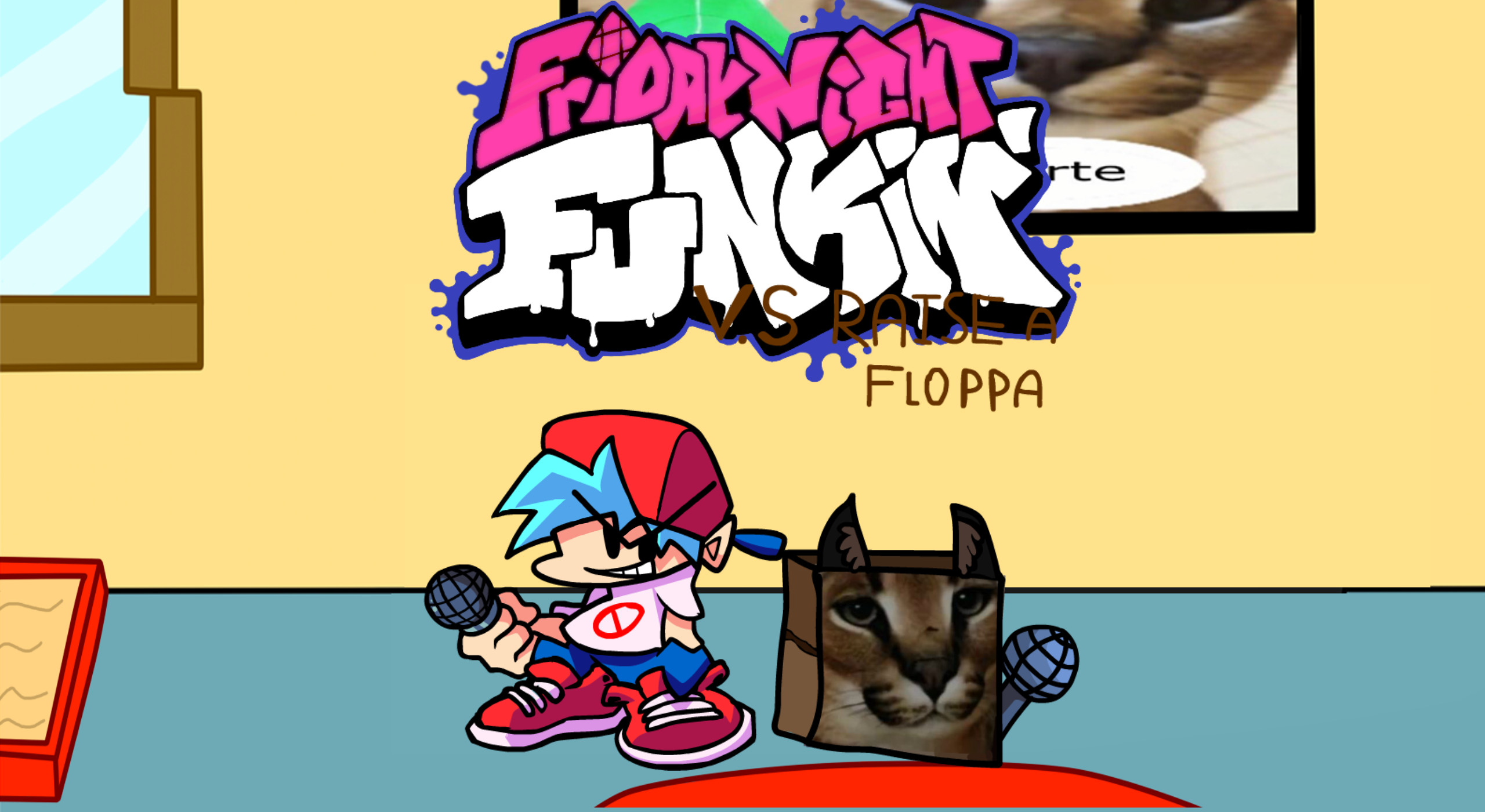 Raise a funkin floppa' V3.5!!!!!!!!!!! [Friday Night Funkin'] [Mods]