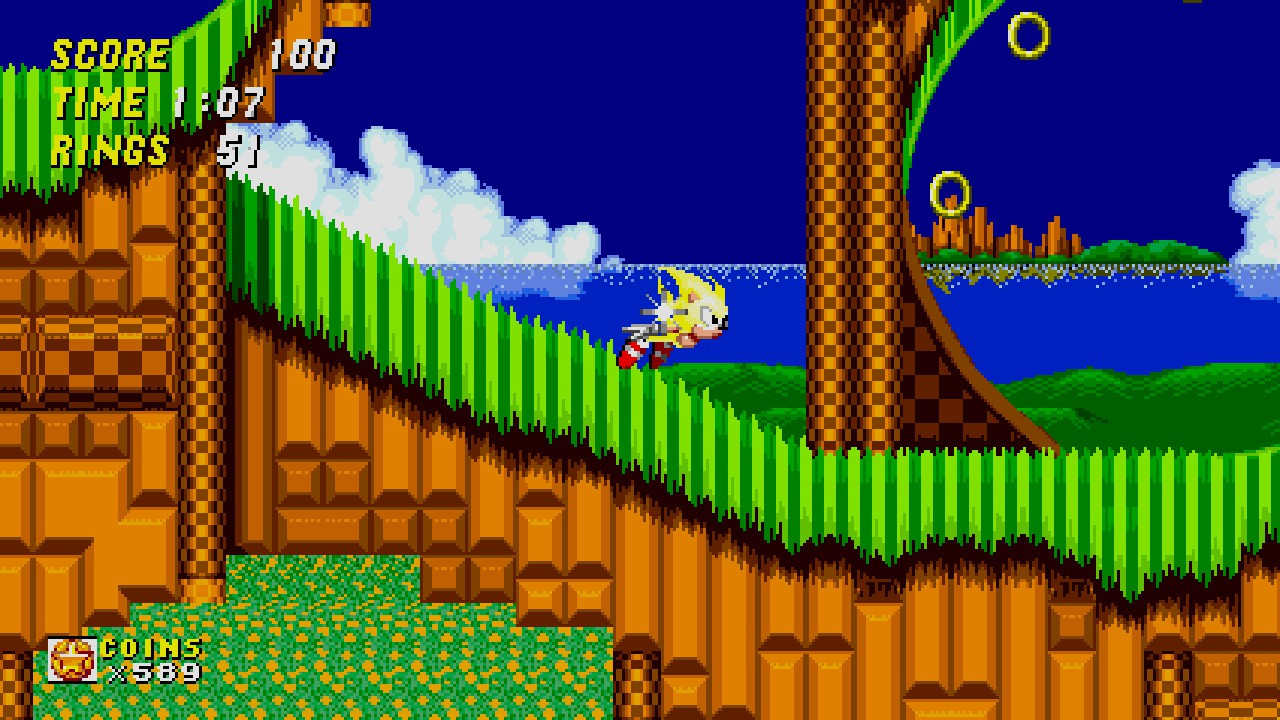 Sonic 2 Beta - Gameplay 