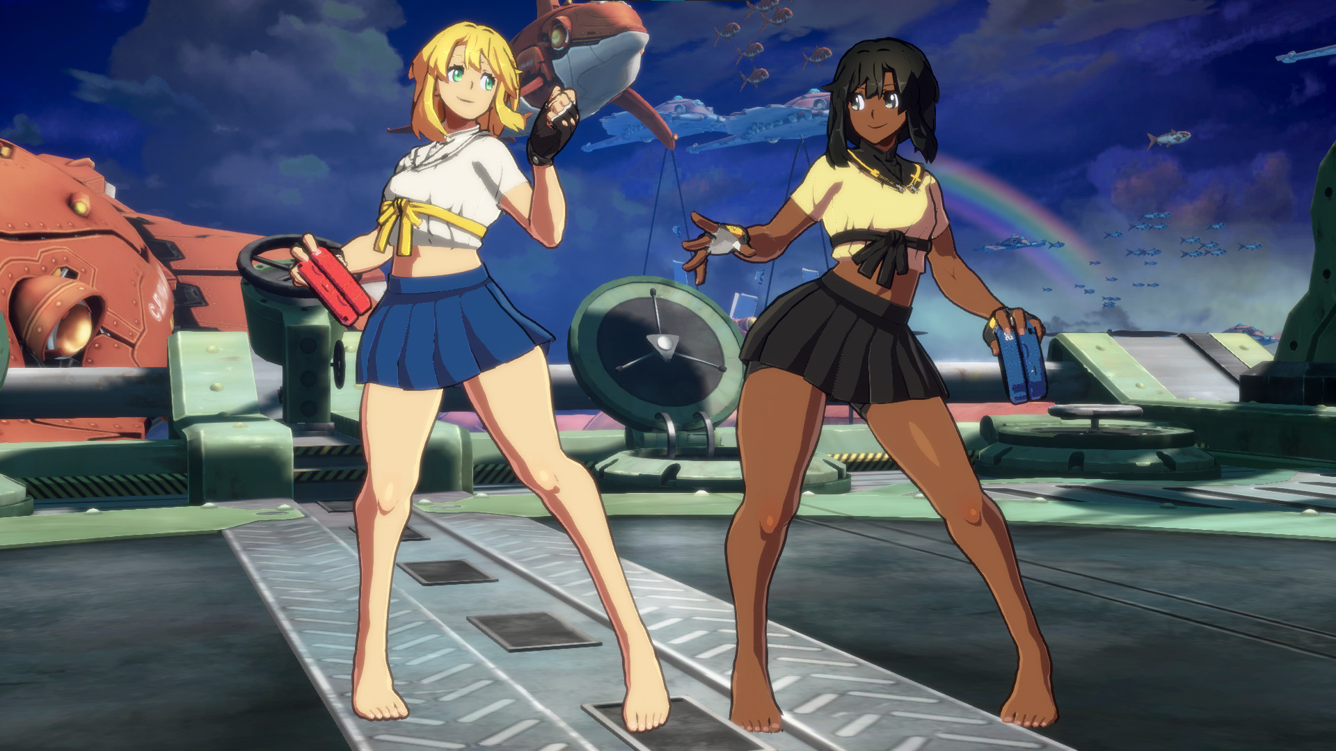 Bridget 2H corner conversion #ggst_br #ggst #guiltygear #strive  #fightinggames #fgc #combos #shorts 