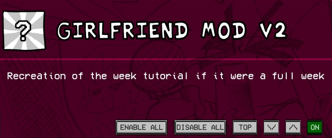 Girlfriend Mod Full Week V2 Mod for Friday Night Funkin' | FNF Mods
