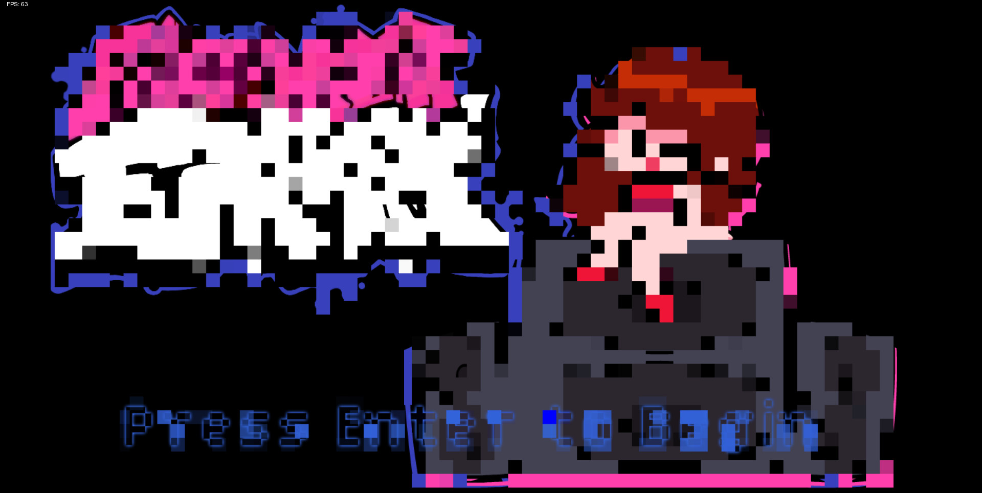 Fridat Night Funkin but pixelated